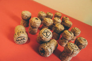 Recycled Champagne Corks